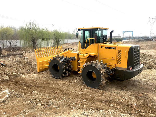 21000kg Heavy Duty 4WD Landfill Compactor with 162kW WEICHAI Engine