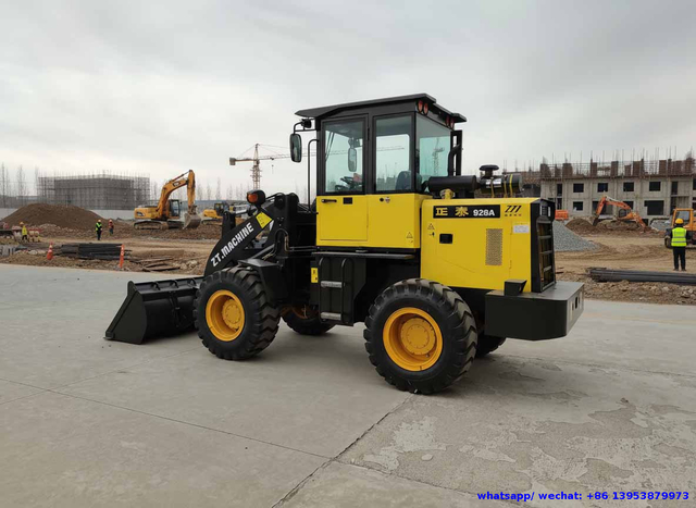 Small 4WD compact loader for agriculture