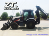 Heavy-Duty Wheel Loader with Multi-Functional Hammer Tool Attachment