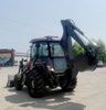 Cummins 75kw High-Power 155L Hydraulic Backhoe Loader